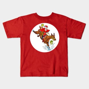 Super Lady Santa Kids T-Shirt